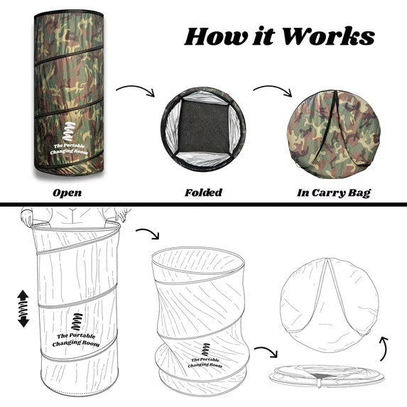 خيمة لتغيير الملابس